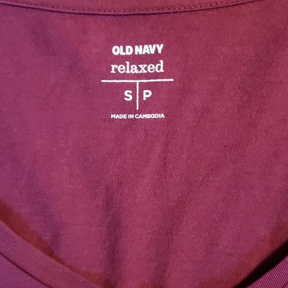 WOMENS OLD NAVY RELAXED FIT LONG SLEEVE TEE, SOFT, COMFY, NWOT SIZE SMALL - Picture 2 of 2